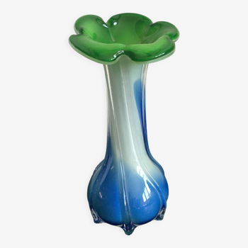 Vase en verre style murano