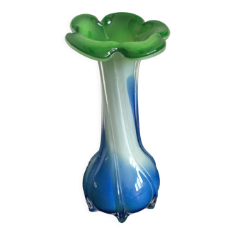 Vase en verre style murano