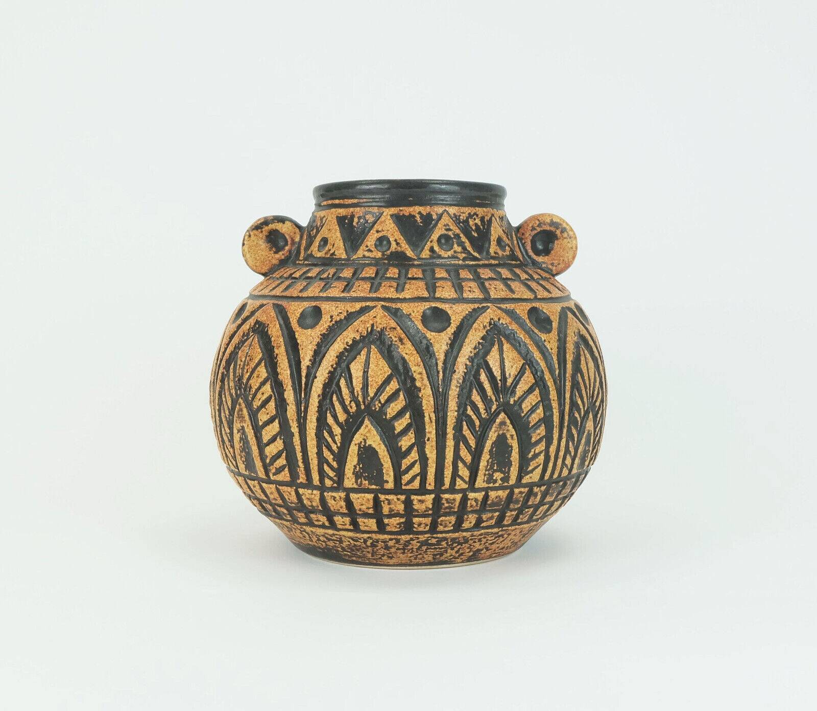 Mid century vase jasba model n 312 11 20 abstract decor