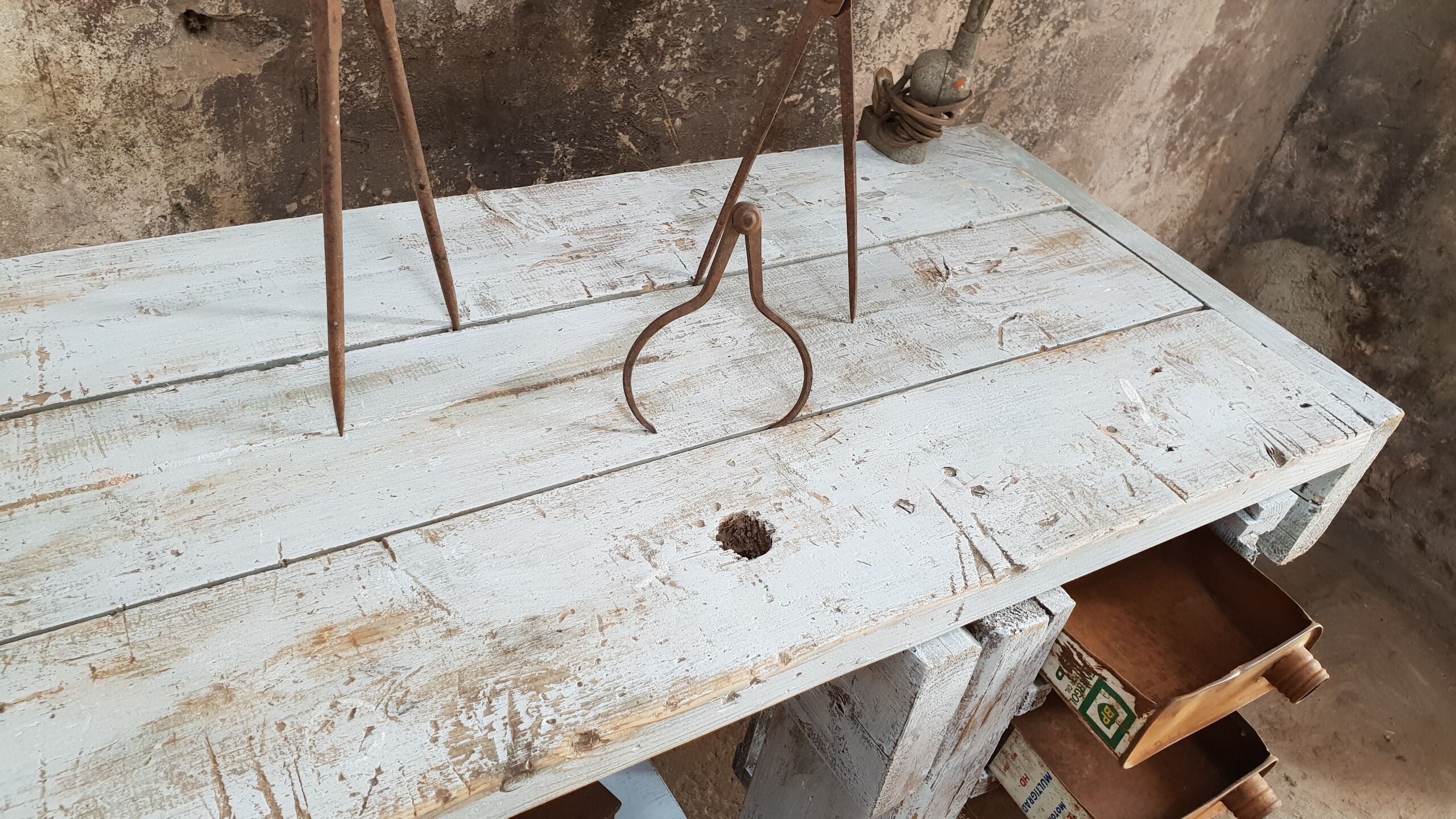 Old workbench