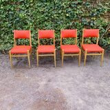 Set of 4 vintage chairs