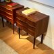 Paire de chevets scandinaves vintage
