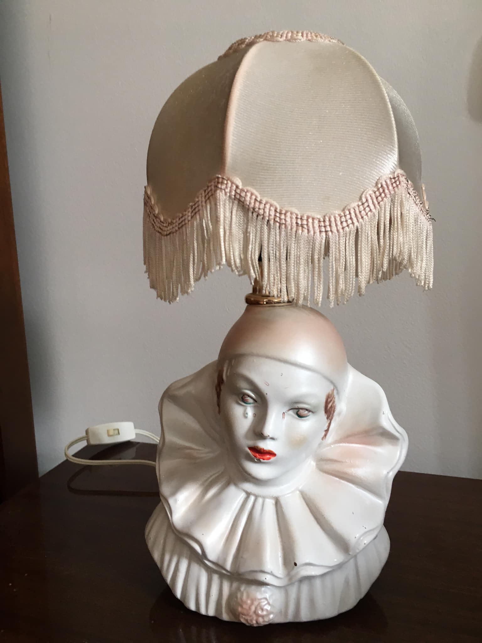 Lamp pierrot the moon of the 70s-80