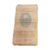 Ancient canvas bag