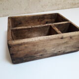 Caisse bois atelier à compartiments 27x22,7cm