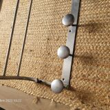 Porte-manteaux en aluminium  ( 6 patères) vintage