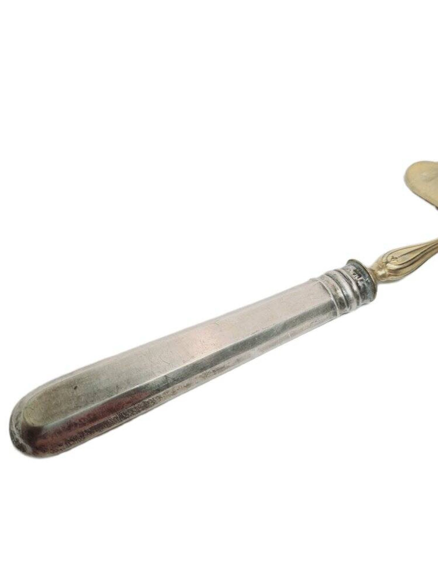 Pelle à gâteau en argent plaqué, années 1900
