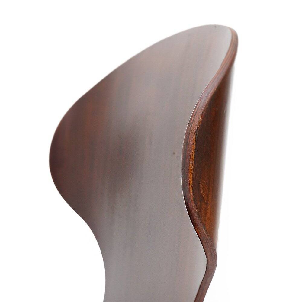 Lulli chairs by Carlo Rati for Industria Legni Curvati, 1950s, set of 4.