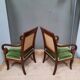 Pair of armchairs with acajoi butts