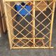 Colonial style rattan wall shelf