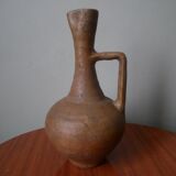 Ceramic jar pottery handmade terracotta vase soliflore decoration countryside slow