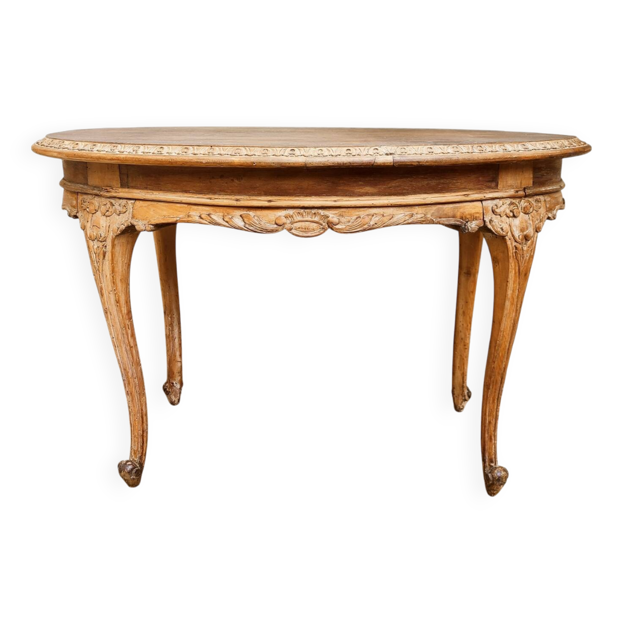 Table basse ovale baroque