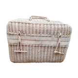 Old suitcase Wicker