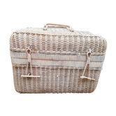 Old suitcase Wicker