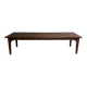 Old 3m fir farm table late 19th early 20th