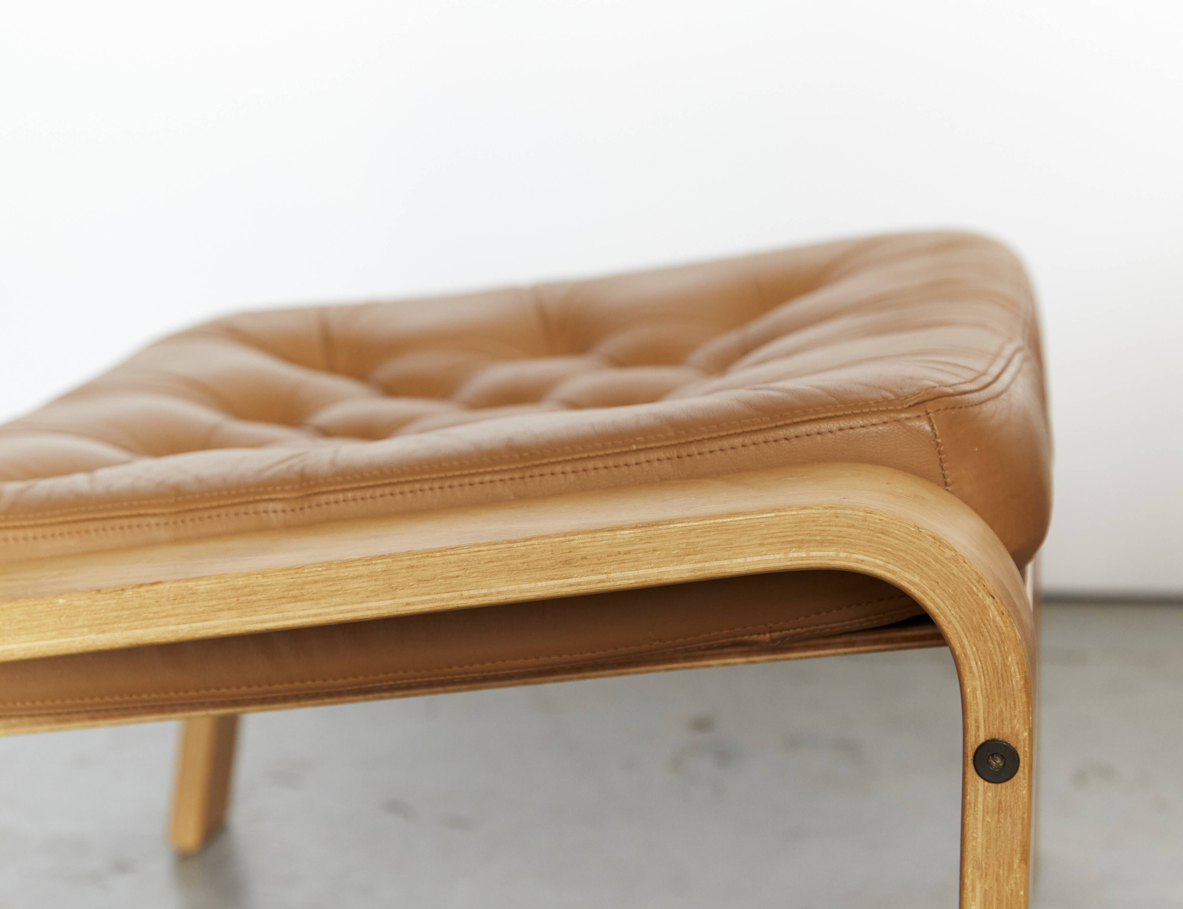 Nobuo Nakamura Armchair and Pouf 'Poem' for IKEA, 1977