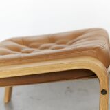 Nobuo Nakamura Armchair and Pouf 'Poem' for IKEA, 1977