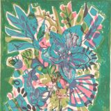 Bouquet Michèle Van Hout Le Beau Lithograph No. 123/175 Signed