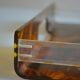 Acrylic plateau with tortoiseshell pattern Jansen Mercier Willy Rizzo
