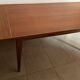 Grande table de ferme en chene des années 50 extensible