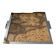 Decorative wooden tray