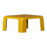 Yellow Amanta coffee table by Mario Bellini for C&B Italia, Italy, 1970s