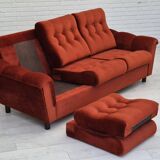 Années 1980, canapé danois 3 places