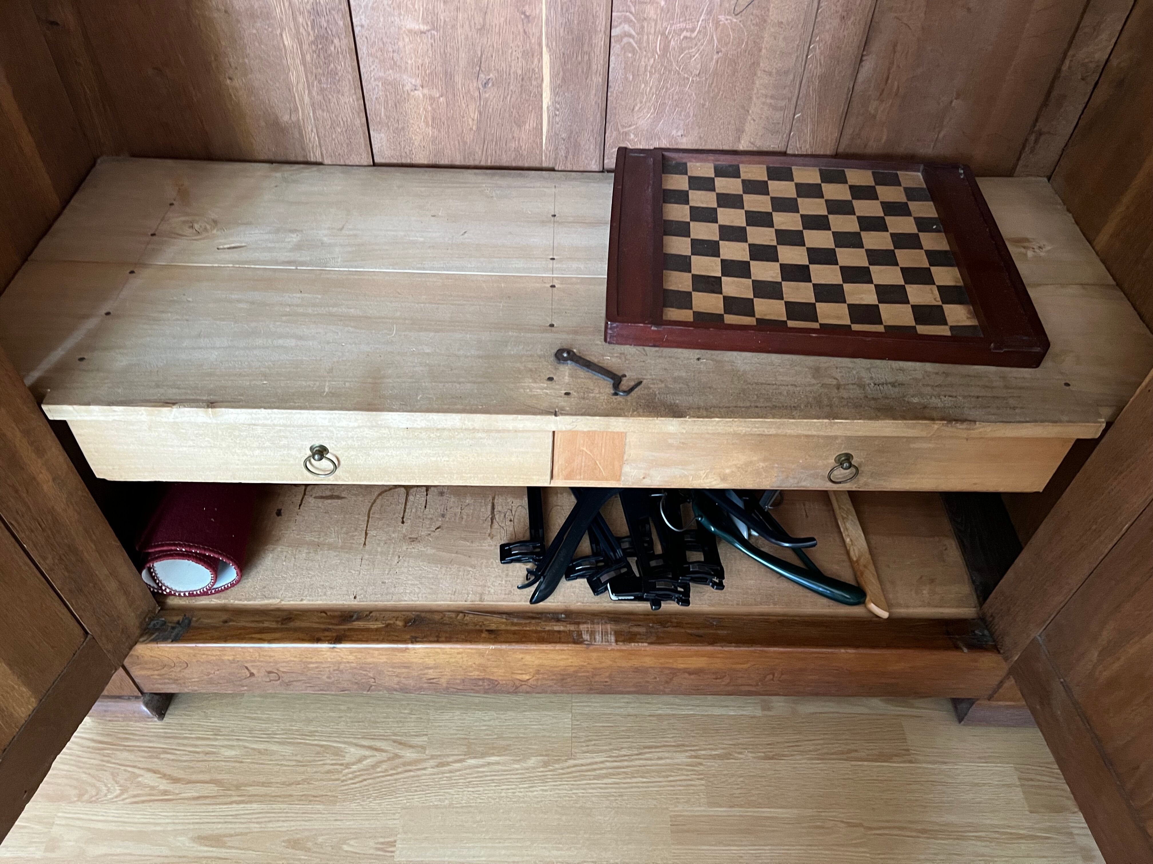 Louis Philippe oak cabinet