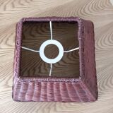 Rattan lampshade