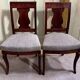 Pair of mahogany chairs circa 1900