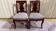 Pair of mahogany chairs circa 1900