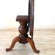 Antique Til Top Table In Walnut Inlaid, Italy Mid 19th Century