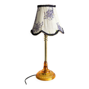 LAMPE Plexiglas et tissu
