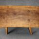 Cherry wood stool marked mid-century ULUV, Czechoslovakia, 1960s