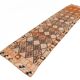Navy Blue Super Soft Modern Vintage Runner Rug, 83x371Cm