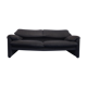 Maralunga sofa 2 seats Cassina edition 80s/90s