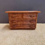 Commode en bambou Maugrion pour Roche Bobois