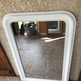 Mirror Louis Philippe white granule