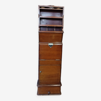 mahogany boat toilet cabinet