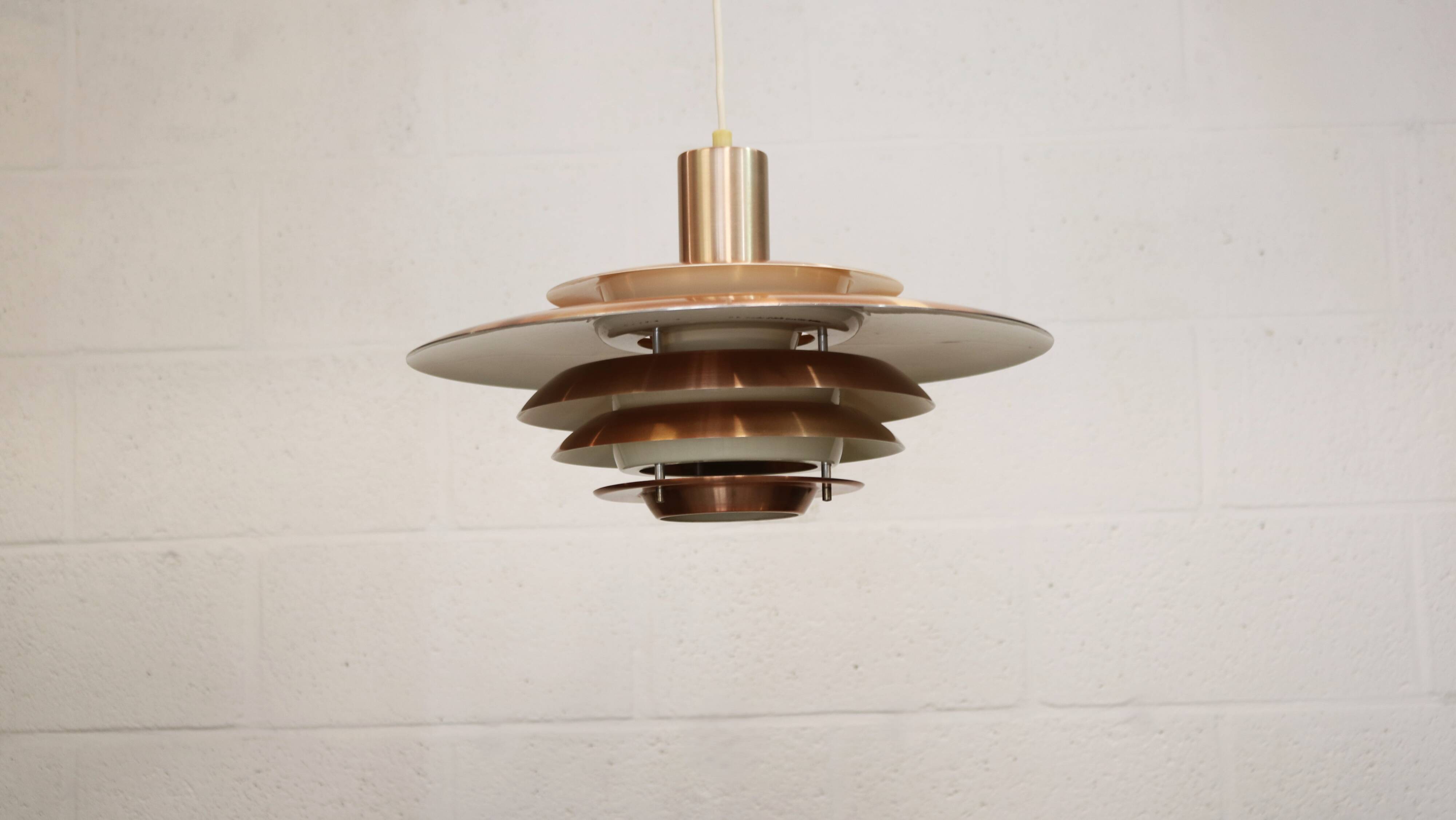 Very rare old Danish design lamp by Teknika model 425 - 60's