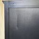 Black and wood bookcase