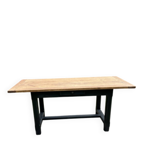 Table de ferme en chêne