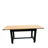 Table de ferme en chêne massif vintage
