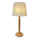 Lampe bois massif design scandinave 1960.