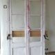 Old glass door