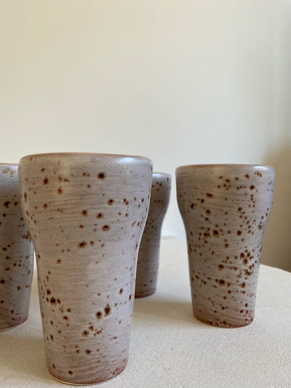 Jug and stoneware cups