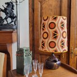 70s stoneware lamp