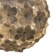 Venetian Beige Flowers Murano Glass Sputnik Chandelier