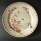 Assiette plate Sarreguemines U&C « Carmen » en terre de fer