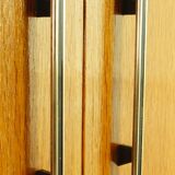 Modernist gilded oak cabinet circa 1960